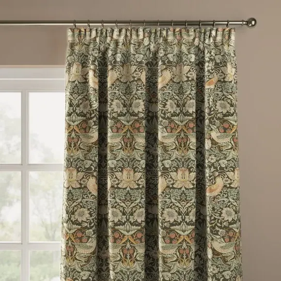 Made to Measure Curtains - Clay, Cotton