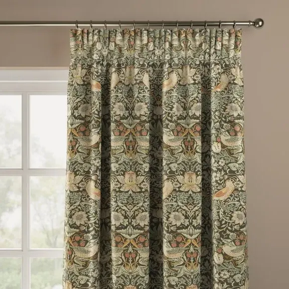 Made to Measure Curtains - Clay, Cotton