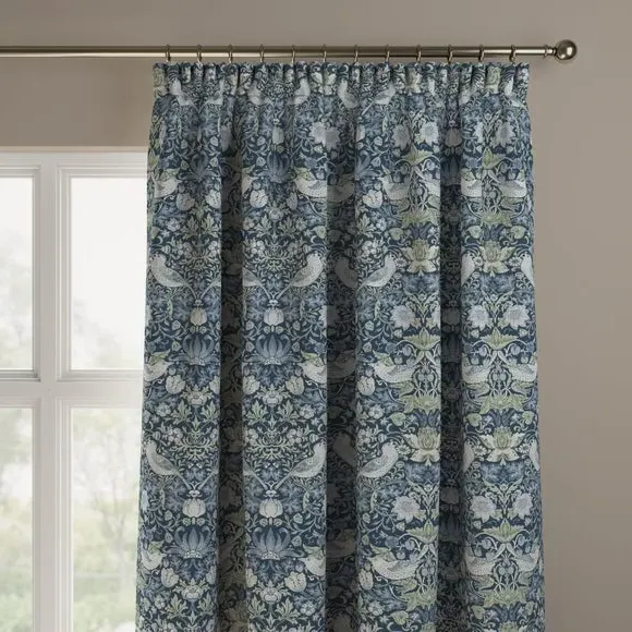 Made to Measure Curtains - Denim, Polyester