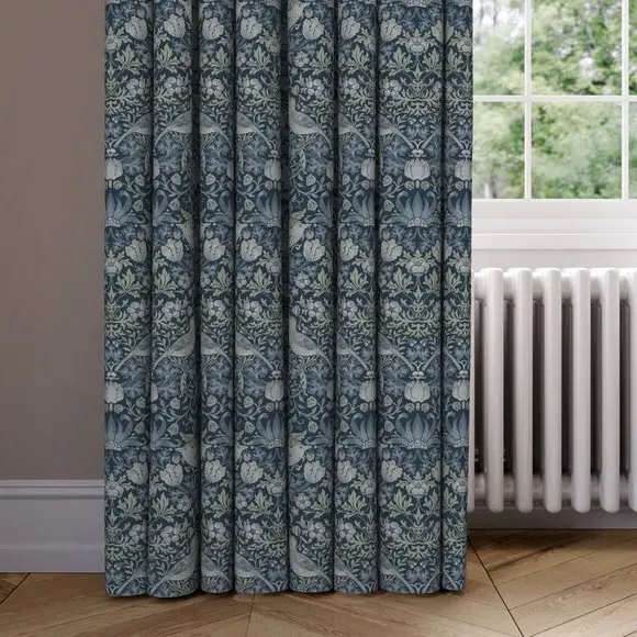 Made to Measure Curtains - Denim, Polyester