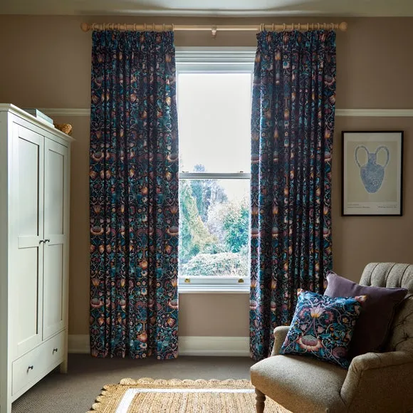Made to Measure Curtains - Dewberry, Velvet