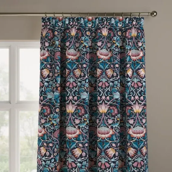 Made to Measure Curtains - Dewberry, Velvet