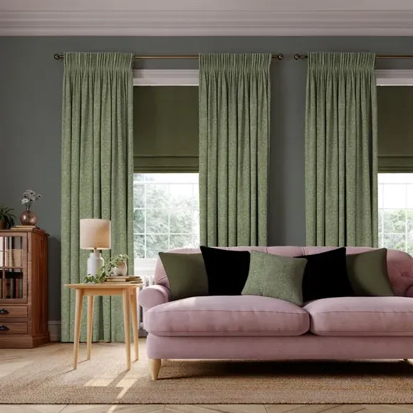 Made to Measure Curtains - Fennel, Cotton