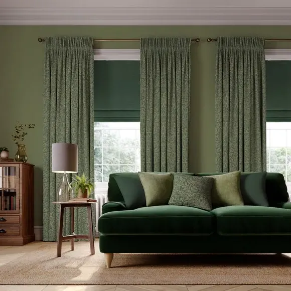 Made to Measure Curtains - Forest, Polycotton