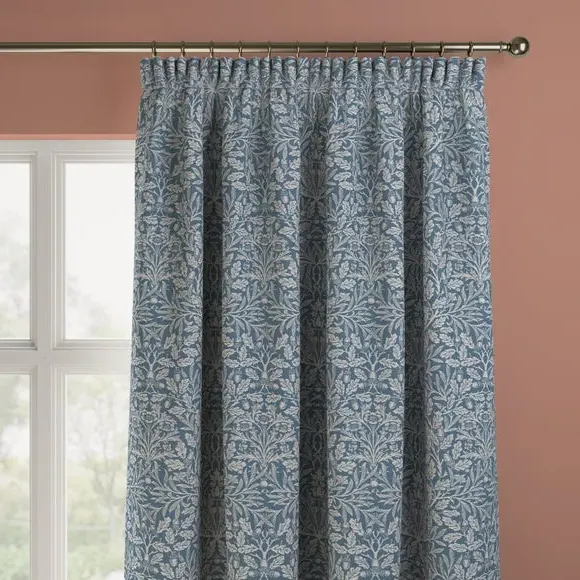 Made to Measure Curtains - Indigo, Polycotton