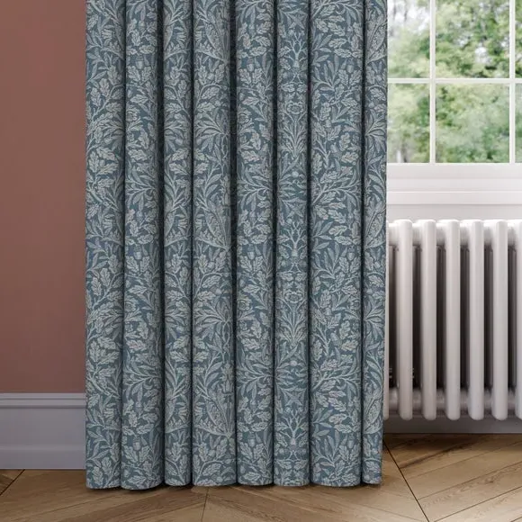 Made to Measure Curtains - Indigo, Polycotton