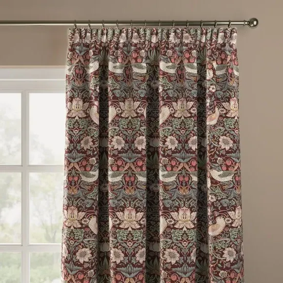 Made to Measure Curtains - Merlot, Cotton