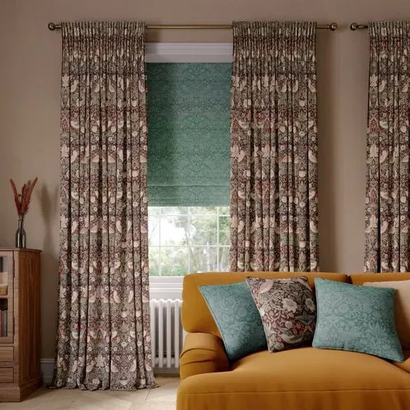 Made to Measure Curtains - Merlot, Cotton