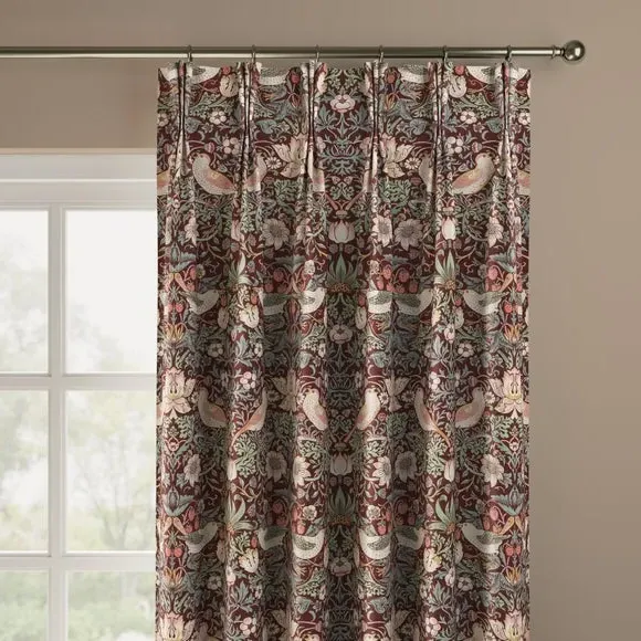 Made to Measure Curtains - Merlot, Cotton