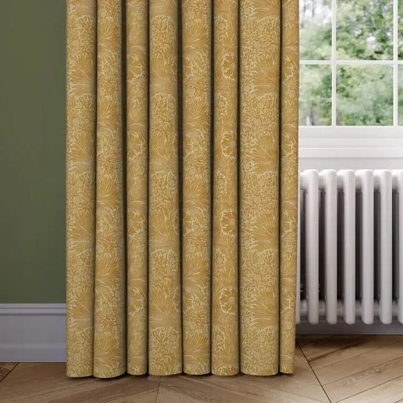 Made to Measure Curtains - Ochre, Cotton