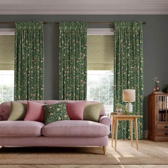 Made to Measure Curtains - Spruce, Bird & Pomegranate