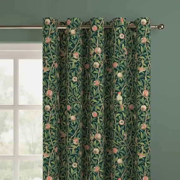 Made to Measure Curtains - Spruce, Bird & Pomegranate