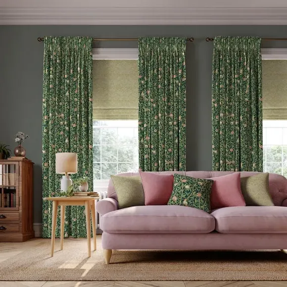 Made to Measure Curtains - Spruce, Bird & Pomegranate