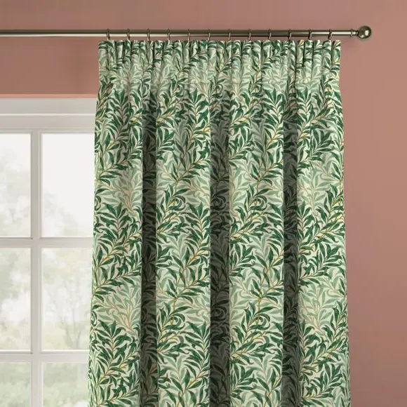 Made to Measure Curtains - Teal, Fabric