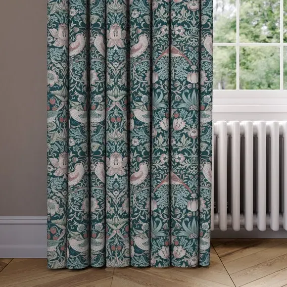 Made to Measure Curtains - Teal, Velvet image