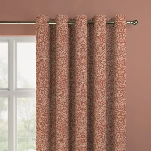 Made to Measure Curtains - Terracotta, Polycotton