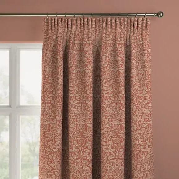 Made to Measure Curtains - Terracotta, Polycotton