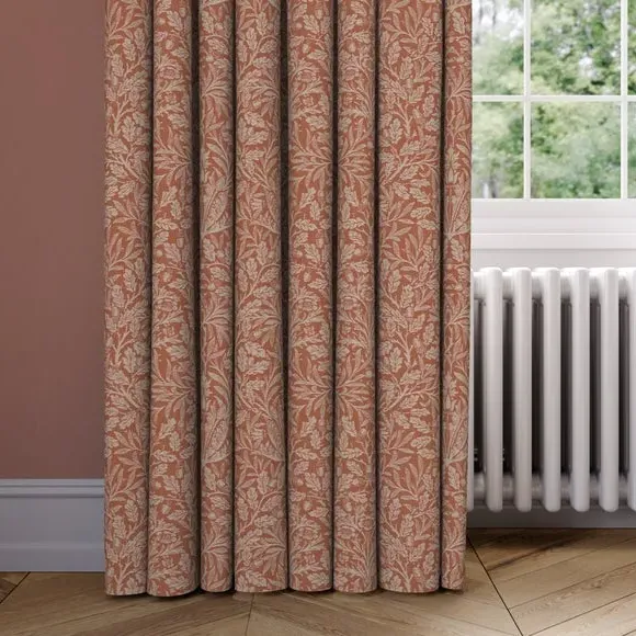 Made to Measure Curtains - Terracotta, Polycotton