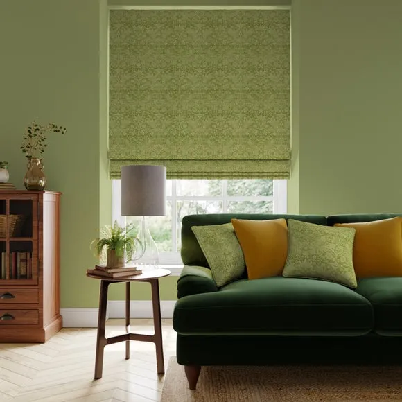 Made to Measure Roman Blind - Apple, Cotton image