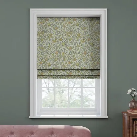 Made to Measure Roman Blind - Aqua