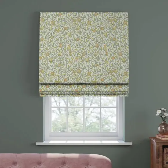 Made to Measure Roman Blind - Aqua