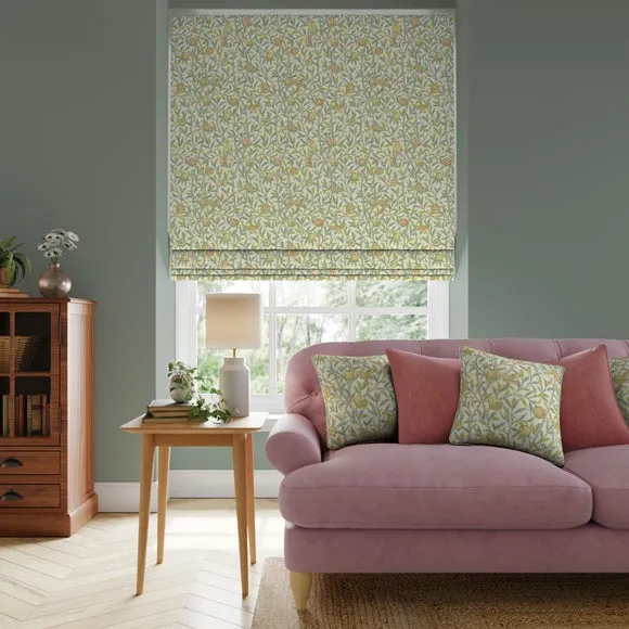 Made to Measure Roman Blind - Aqua image
