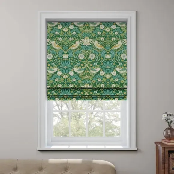 Made to Measure Roman Blind - Azure, Polyester