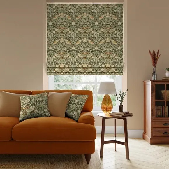 Made to Measure Roman Blind - Clay, Cotton image