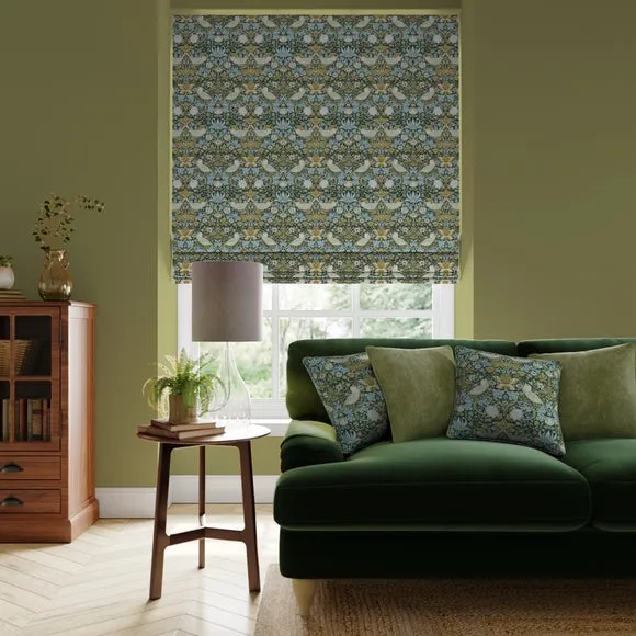 Made to Measure Roman Blind - Emerald, Polyester