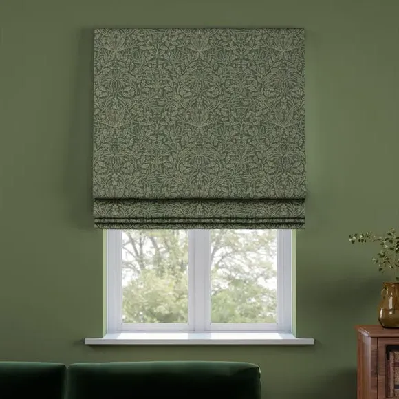 Made to Measure Roman Blind - Forest, Polycotton