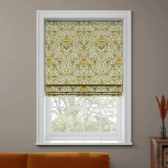 Made to Measure Roman Blind - Green, Fabric