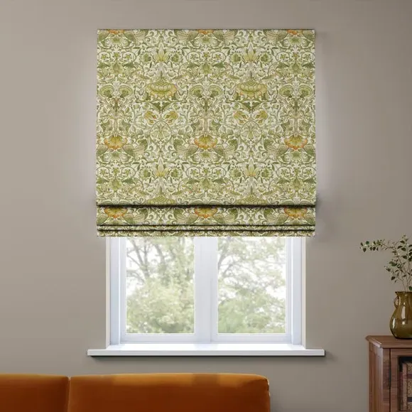 Made to Measure Roman Blind - Green, Fabric