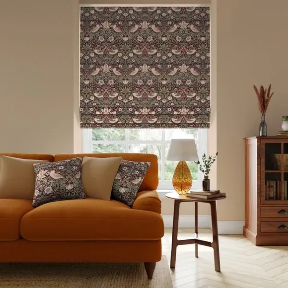 Made to Measure Roman Blind - Merlot, Cotton