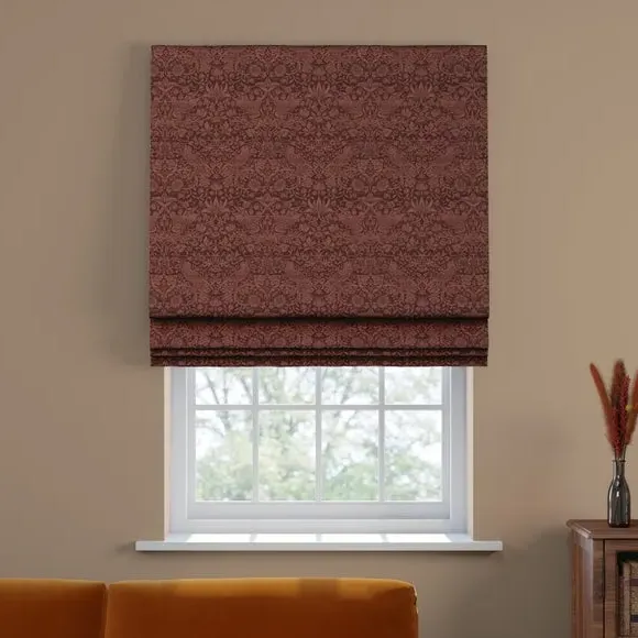 Made to Measure Roman Blind - Merlot, Cotton
