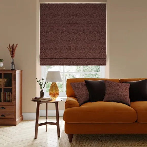 Made to Measure Roman Blind - Merlot, Cotton