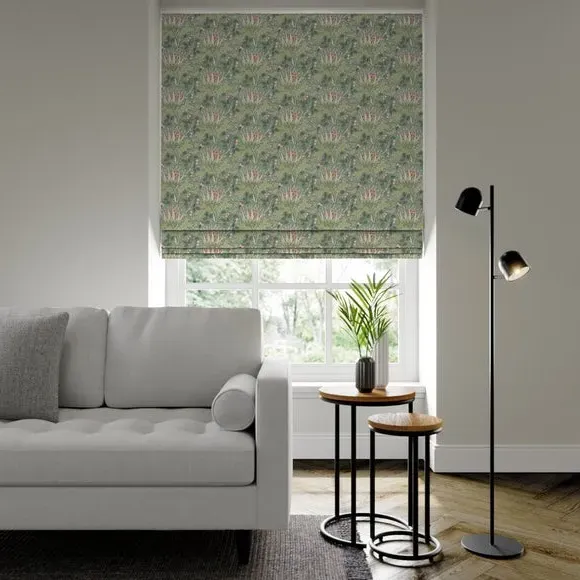 Made to Measure Roman Blind - Sage, Cotton image