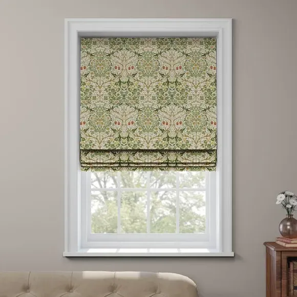 Made to Measure Roman Blinds - Aloe, Cotton