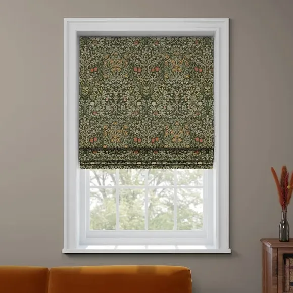 Made to Measure Roman Blinds - Clay, Velvet