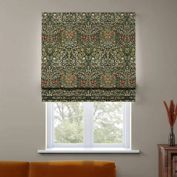 Made to Measure Roman Blinds - Clay, Velvet