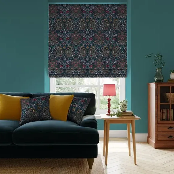 Made to Measure Roman Blinds - Dewberry, Velvet
