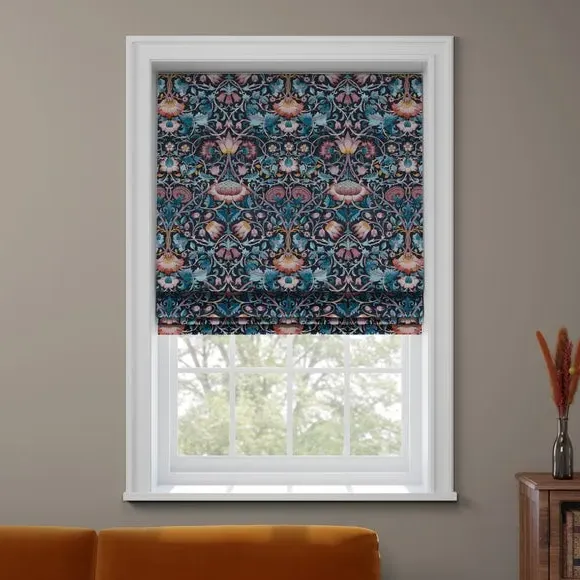 Made to Measure Roman Blinds - Dewberry, Velvet
