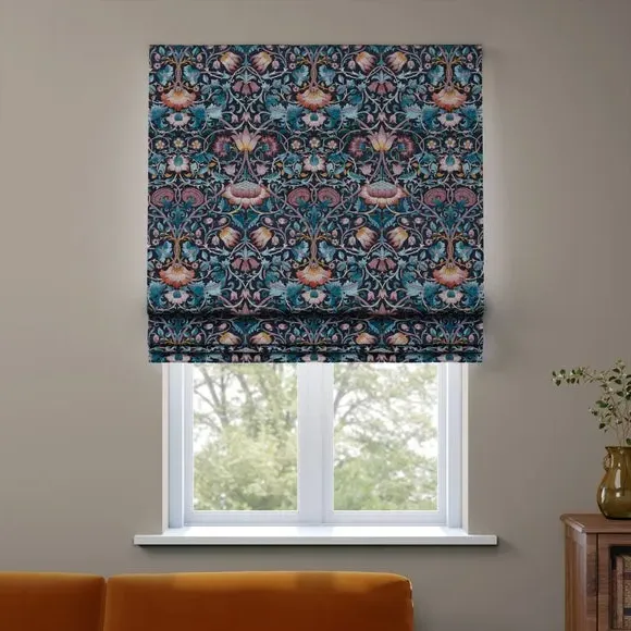 Made to Measure Roman Blinds - Dewberry, Velvet