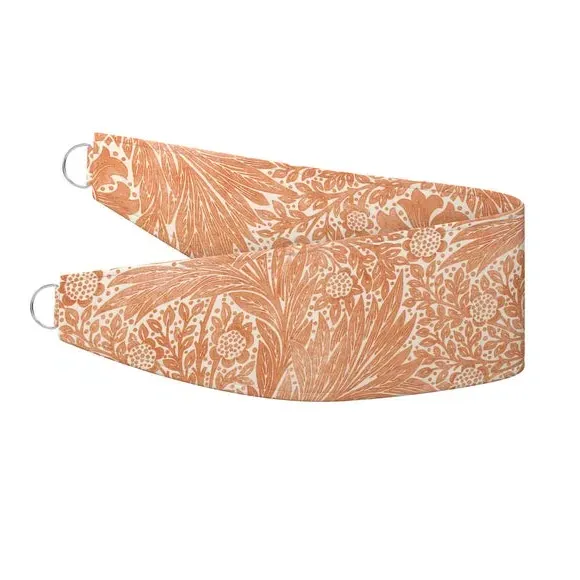 Marigold Curtain Tieback - Rust, Cotton