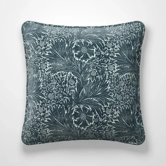Marigold Cushion Cover - Navy, Cotton