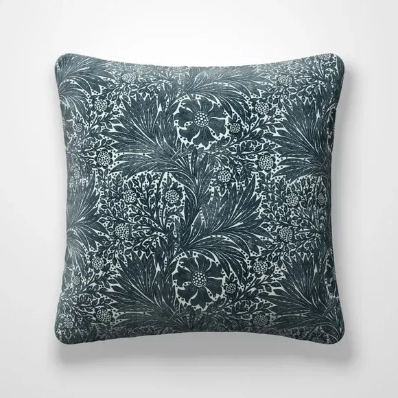 Marigold Cushion Cover - Navy, Cotton