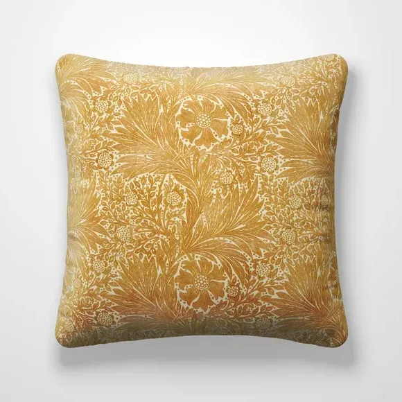 Marigold Cushion Cover - Ochre, Cotton