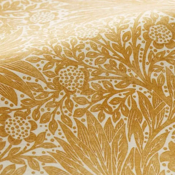 Marigold Cushion Cover - Ochre, Cotton