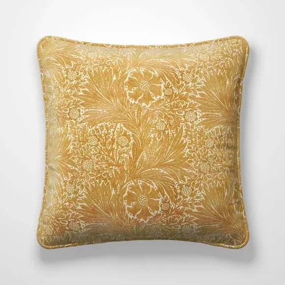 Marigold Cushion Cover - Ochre, Cotton