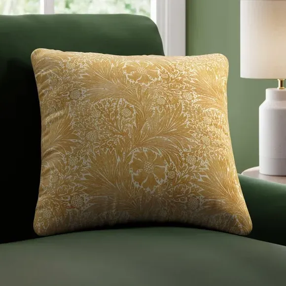 Marigold Cushion Cover - Ochre, Cotton