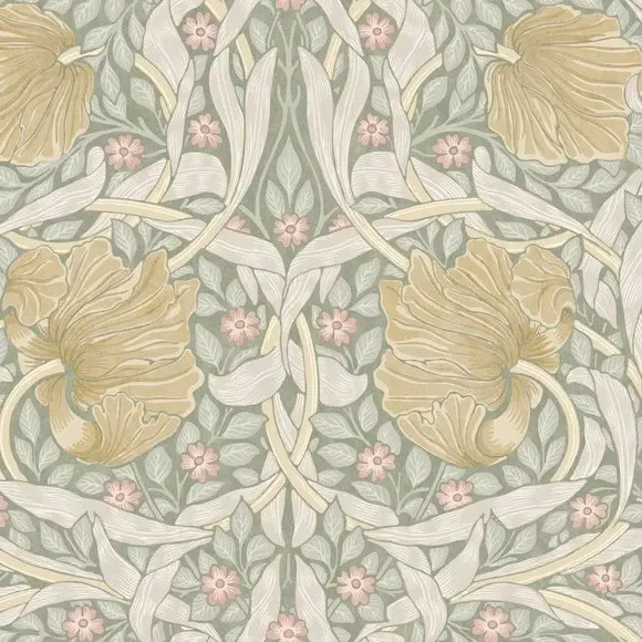 Pimpernel Wallpaper - Blue, Paper